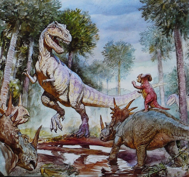 james gurney dinosaur artwork