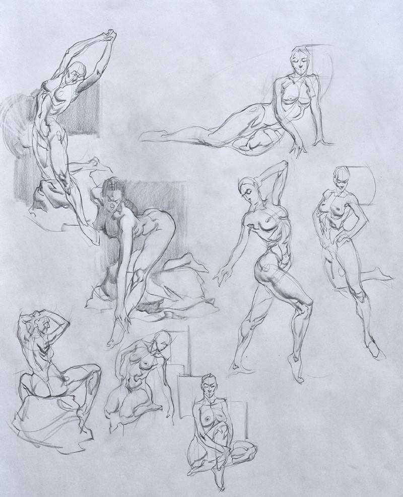 jeff watts drawings artwork