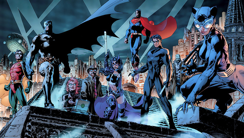 jim lee dc illustraton