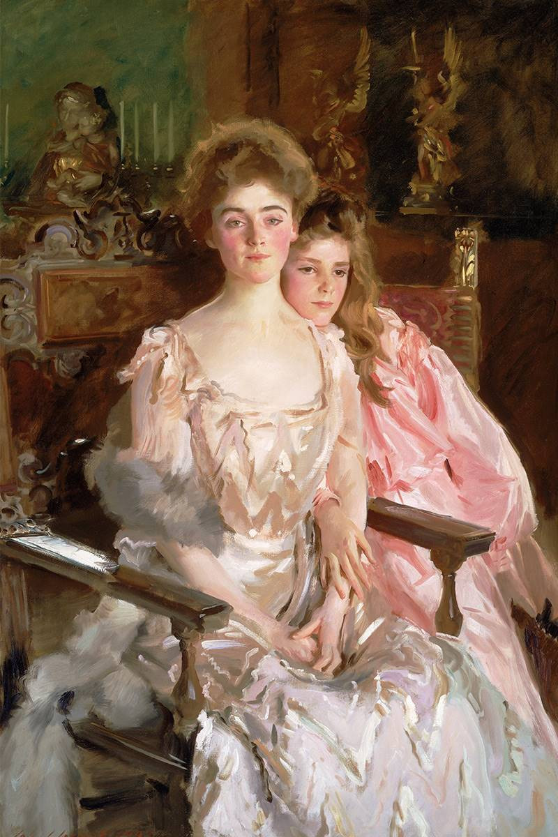 john singer sargent mrs fiske warren painting