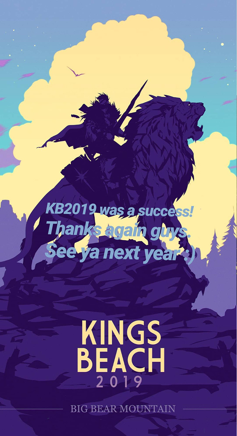 kings beach art promo