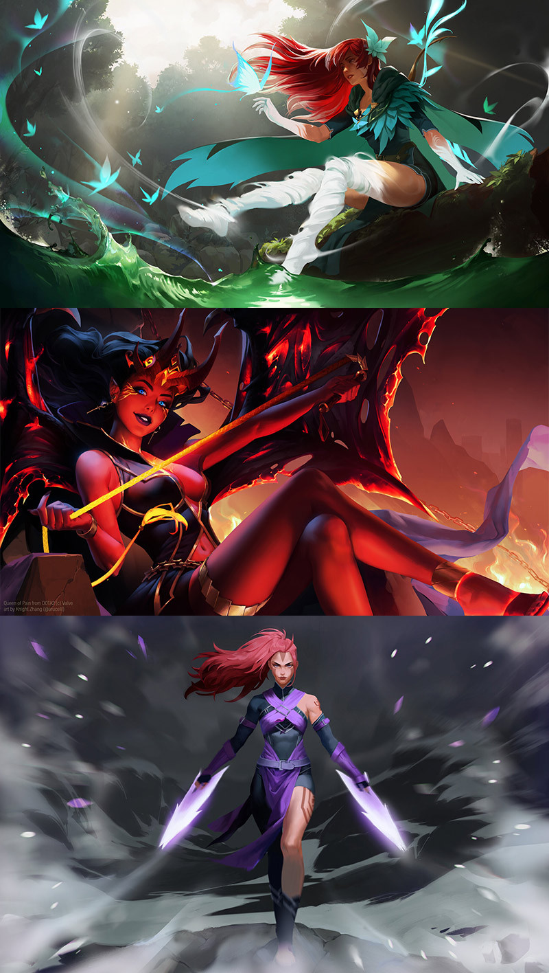 knight zhang artwork