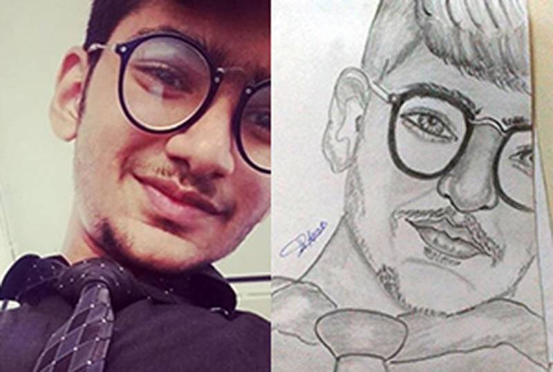 lack of dark shading