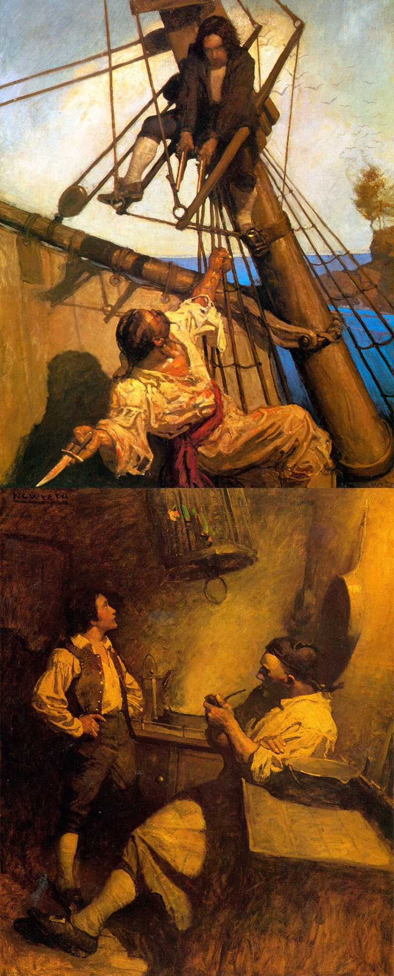 n c wyeth paintings