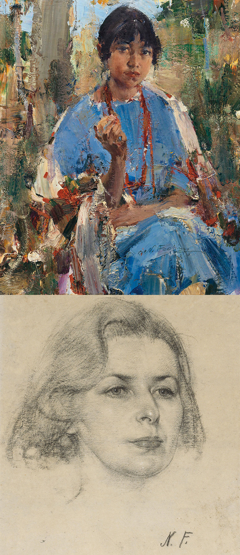 nicolai fechin drawing and paintings