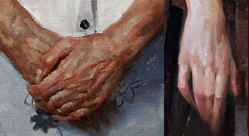 old hand vs youthful hand tendon veins