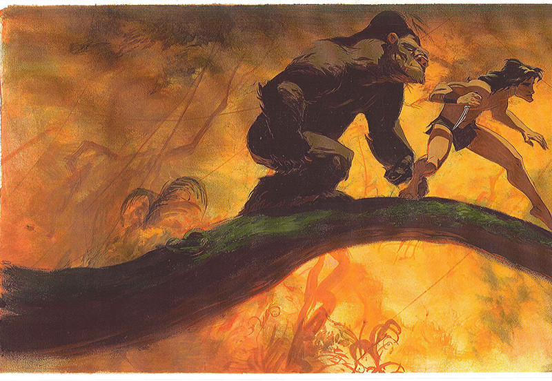 paul felix tarzan art