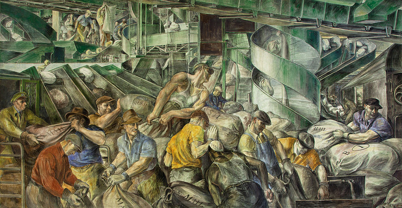 reginald marsh mural ariel rios marsh