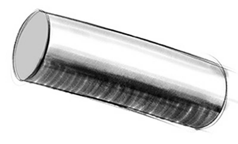 second cylinder drawing shoulder muscles