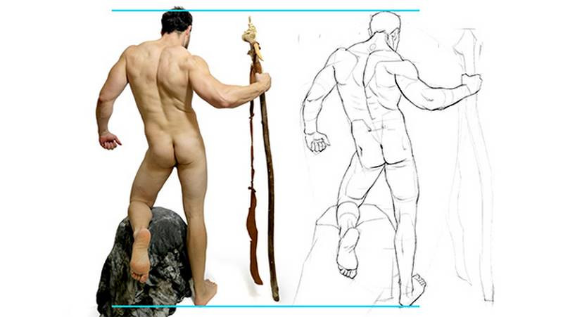 sight size method same size as the subject