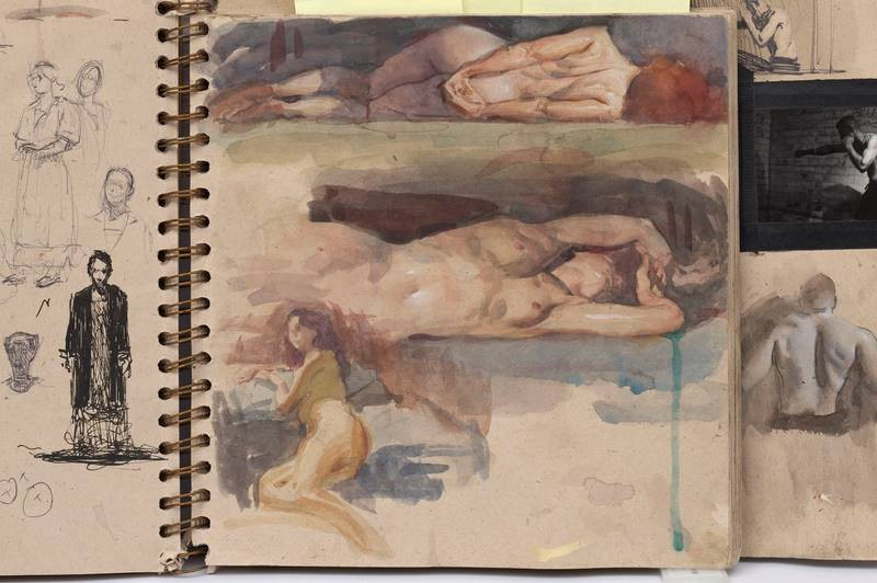steve huston sketchbook drawing and painting