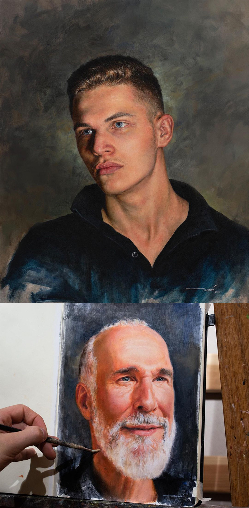 Thoti Haxha Proko Challenge Winner Self Portrait Challenge Draftsmen S3E20