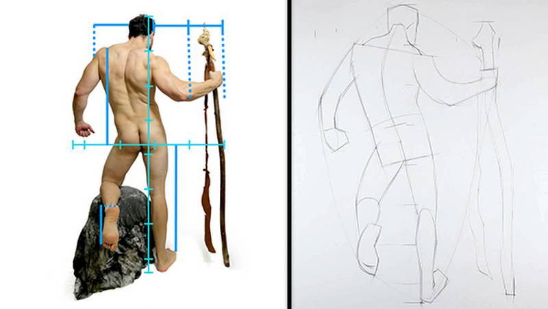 train to see relationships wo a ruler