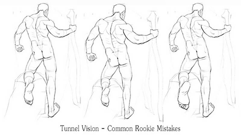 tunnel vision common rookie mistakes