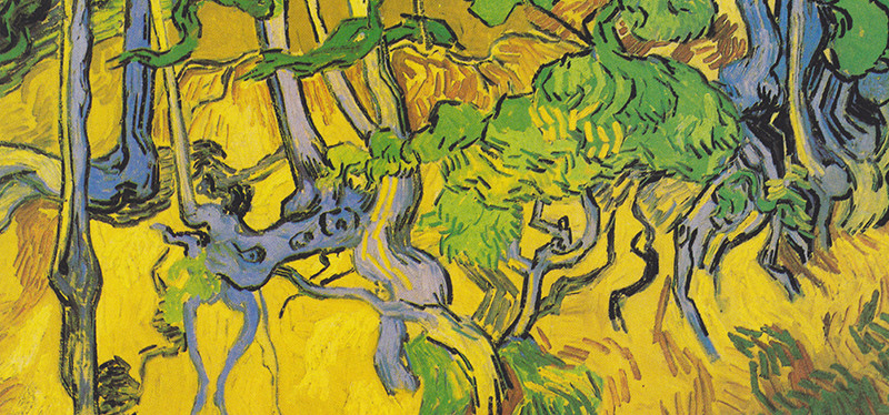 vincent van gogh tree roots